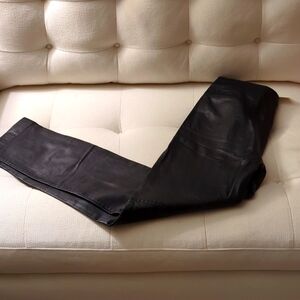 Dana Buchman leather pants